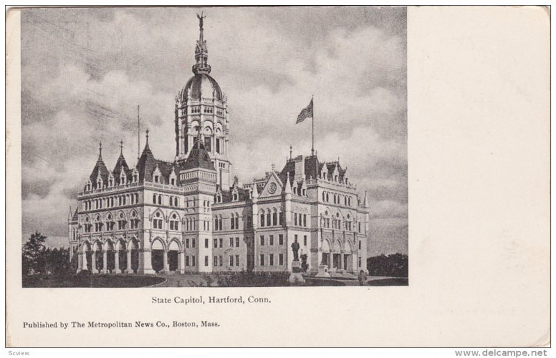 State Capitol, HARTFORD, Connecticut, 10-20s