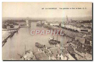 CARTE Postale La Rochelle Old Port General view Rade