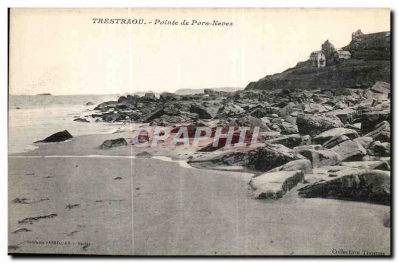 Postcard Old Pointe Trestaou Pors Nevez