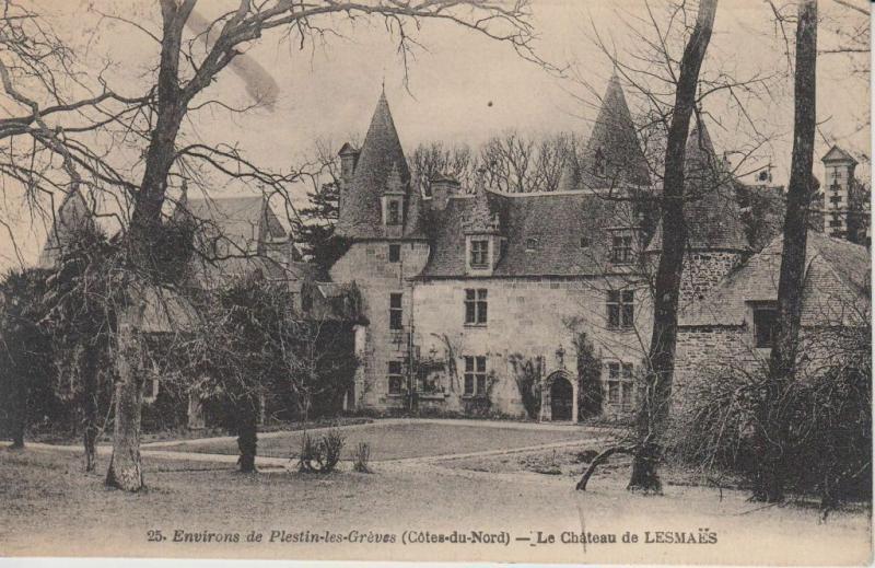 CPA Environs de PLESTIN-les-Greve - Le Chateau de Lesmaes (104343)