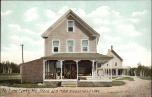North East Carry Maine ME Hotel Moosehead Lake c1910 Vintage Postcard
