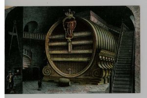 Germany - Heidelberg. The Big Barrel in the Castle Wine Cellar (corner wear)