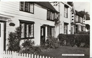 Sussex Postcard - Old Cottages - Main Street - Northiam - Real Photo - Ref U4595