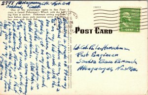 San Francisco, California Fishing Fleet, Fisherman's Wharf, Dock, Signs-A32 