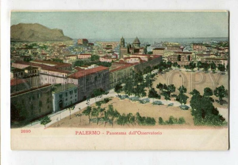 3129635 Italy PALERMO Panorama dall'Osservatorio Vintage PC