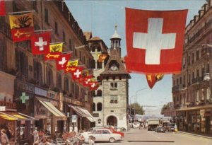 Switzerland Geneve La place du Molard 1972