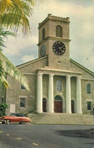 Honolulu, HI, Kawaiahao Church, Great Old Car, Chrome PC 1960's Hawaii