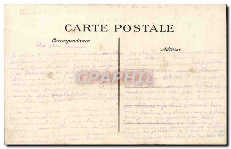 Old Postcard Zuydgoote Sanatorium General view