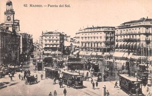 Puerta del Sol Madrid Spain Unused 