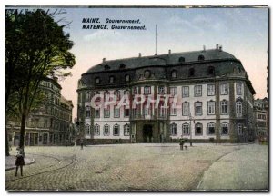 Old Postcard Mainz Government