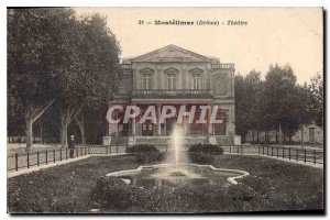 Postcard Old Montelimar Drome Theater