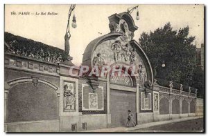 Old Postcard The Paris Theater Ball Bullier