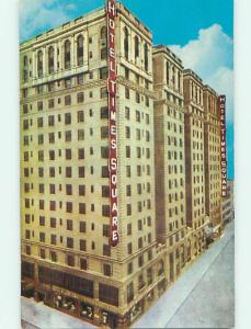 Unused 1950's TIMES SQUARE HOTEL Manhattan New York NY Q5823