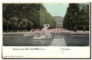 Old Postcard Austria Austria Gruss aus Wien Orangerie