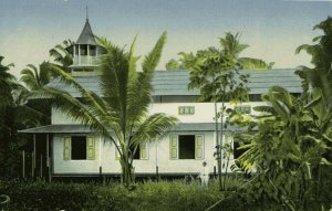 indonesia, BATOE BATU, Church on Tello (1910s) Lutheran Mission Postcard