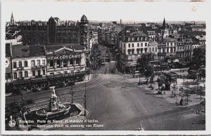 Belgium Brussels, Bruxelles Porte de Namur Vintage Postcard C136