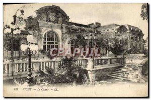 Old Postcard Vichy Casino