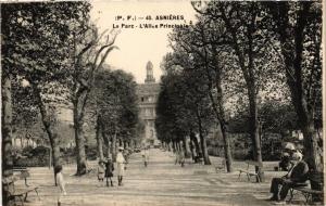 CPA ASNIERES - Le Parc - L'Allée Principale (297147)