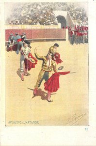 uk42954 aplausos al matador spain bull corrida torres