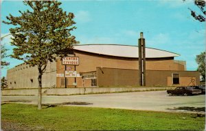 Arena Centre Civique Drummondville QC Quebec Vintage Postcard F96