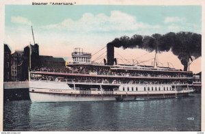 1900-1910s; Steamer Americana