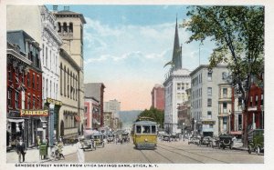 12544 Trolley Car on Genesee Street, Utica, New York