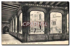 Old Postcard Bourges Palais Jacques Coeur Le Cloitre