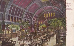 Wisconsin Milwaukee Interior Schlitz Palm Garden 1908