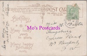 Genealogy Postcard -Barton, Kingsbury, Cypress Road, Nr Newport, IOW - GL2402