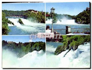 Modern Postcard Schweiz Rheinfall