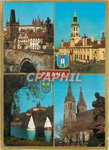 Postcard Modern Praha Pohled Karlova