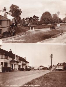 Camden Hotel Green Pembury Kent 2x Old Postcard s
