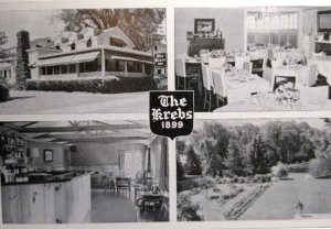 The Krebs Restaurant And Bar Skaneateles New York NY Postcard Unused Vintage