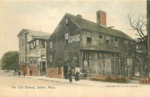 MA, Salem, Massachusetts, Old Bakery, Undivided Back, Rotograph