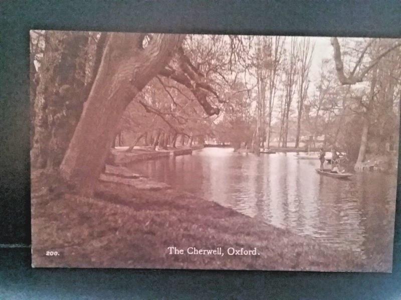 Postcard RPPC  The Cherwell  Oxford, UK   Z3