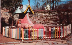 Hamburg New Jersey Gingerbread Castle Fairytale Scene Vintage Postcard AA83365