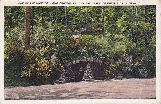 Michigan Grand Rapids One Of the Many Drinking Grottos In John Ball Park