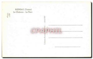 Postcard Modern Bleneau Le Chateau Park