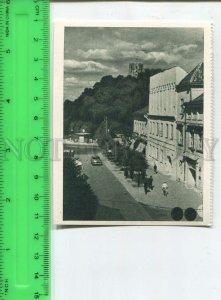 474358 USSR Lithuania Vilnius beginning of Gorky street miniature postcard