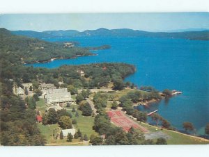 Pre-1980 AERIAL VIEW Adirondacks - Silver Bay - Lake George New York NY AE4188