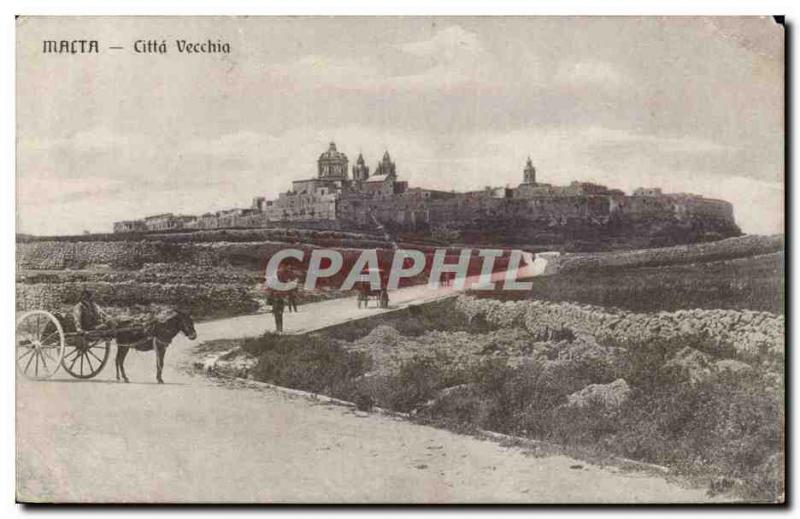  Malta - Malted - Citta Vecchia - Vintage Postcard