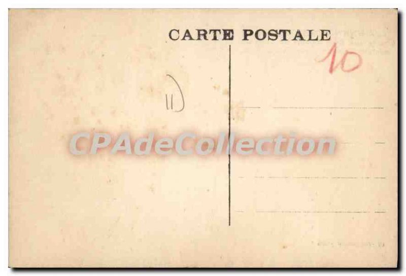 Postcard Old Lezignan Corbieres Aude