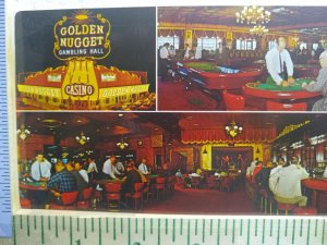 Postcard The Million Dollar Golden Nugget - Las Vegas, Nevada