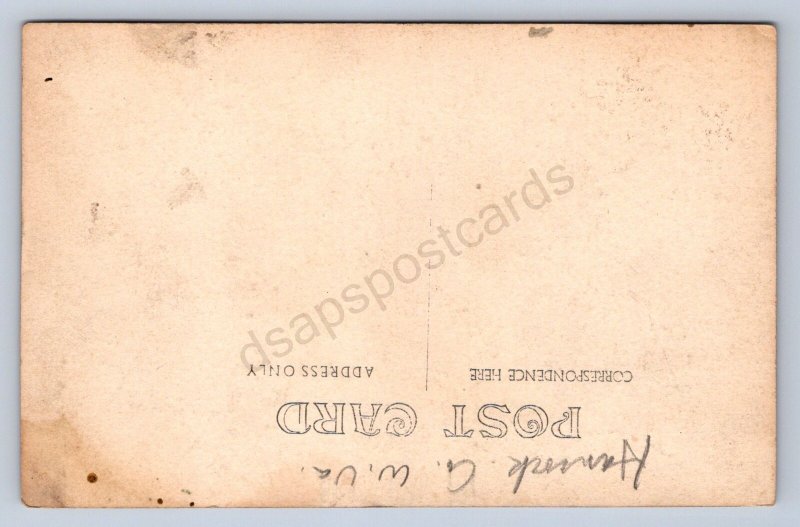 J87/ New Cumberland West Virginia RPPC Postcard c1910 Chester St Store430