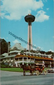 The Refectory Restaurant Queen Victoria Park Niagara Falls Canada Postcard PC208