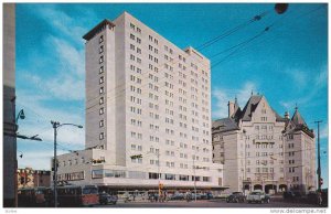 The MacDonald Hotel showing new wing , EDMONTON , Alberta , Canada , 50-60s