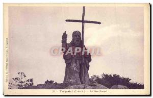 Old Postcard Tregastel The Eternal Father