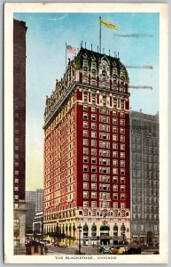Chicago Illinois 1951 Postcard The Blackstone Hotel