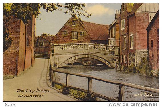 The City Bridge, Winchester (Hampshire), England, UK, 1900-1910s