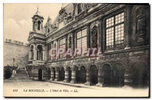 Old Postcard La Rochelle Hotel de Ville